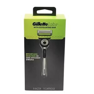 Gillette Labs Exfoliating Bar Razor & 1 Razor Blade Refill - 2ct